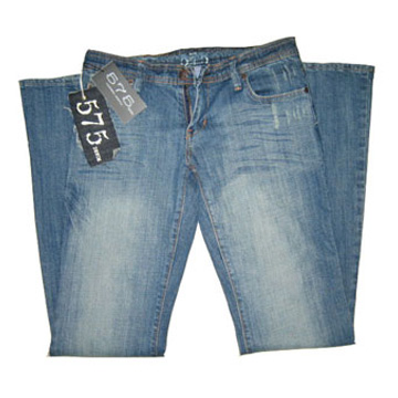  Bule Denim Jeans ( Bule Denim Jeans)