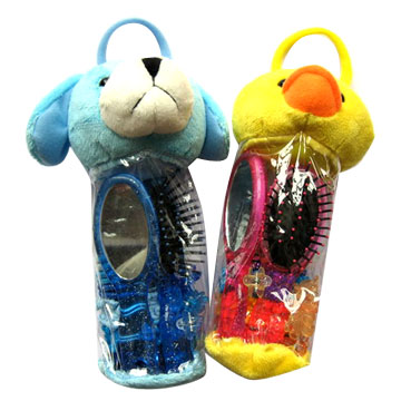  17pcs Hair Accessories in Animal Shaped PVC Bag ( 17pcs Hair Accessories in Animal Shaped PVC Bag)