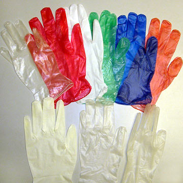  Vinyl Gloves & Nitrile Gloves (Виниловые перчатки & нитриловые перчатки)