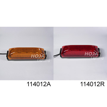 4 "x1" Rechteckige Blinker mit 12 LEDs (4 "x1" Rechteckige Blinker mit 12 LEDs)