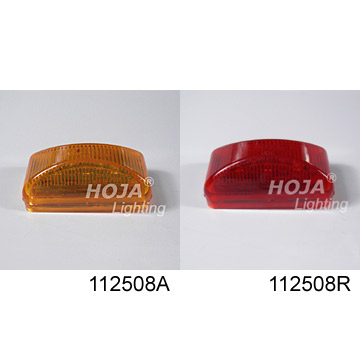 3 "x1-1 / 2" Rechteckige Side Marker mit 8 LEDs (3 "x1-1 / 2" Rechteckige Side Marker mit 8 LEDs)