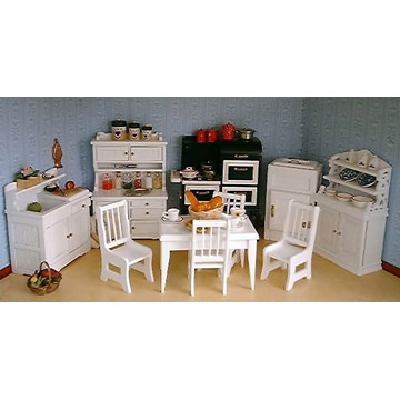  1:12 Scale Kitchen Set (1:12 Scale Set de cuisine)