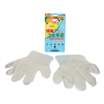  Disposable PE Gloves (Одноразовая Перчатки из полиэтиленовой пленки)