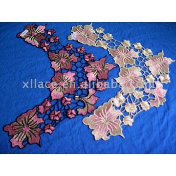  Water Dissolving Embroidered Lace (Вода растворенным Вышитая Кружева)