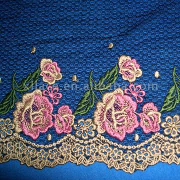  Embroidered Lace ( Embroidered Lace)