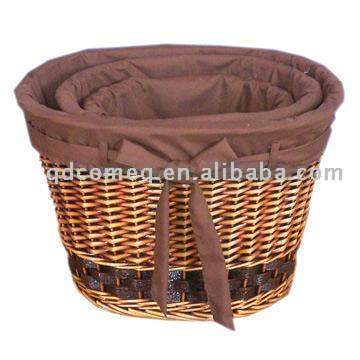  Willow Woven Basket (Willow плетеную корзину)