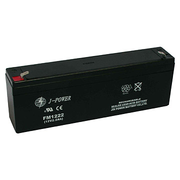  Sealed Lead-Acid Battery (12V, 2.2Ah) (Blei-Säure-Batterie (12V, 2,2 Ah))