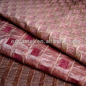  Spun Jacquard Chenille Fabric for Sofa (Spun жаккард Шенилле Ткани для дивана)