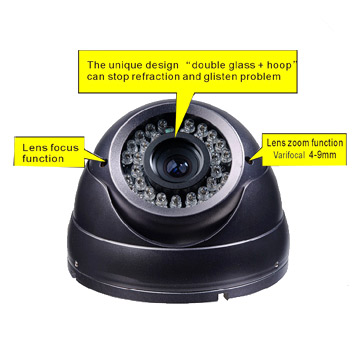  Waterproof IR Dome Camera (OS25k9) (Водонепроницаемый ИК купольная камера (OS25k9))