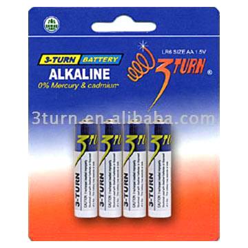  Alkaline Manganese-Zinc Dry Battery (Alcaline-Manganèse-Zinc à sec de batterie)