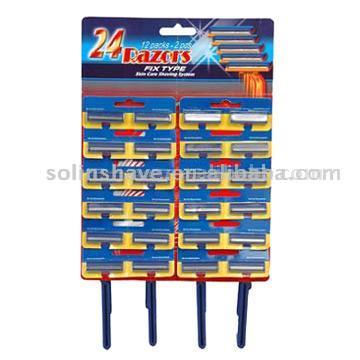  Hanging Card Disposable Razor (D205) ( Hanging Card Disposable Razor (D205))