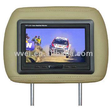  7" Headrest TFT Monitor (7 "Appui-tête Moniteur LCD)