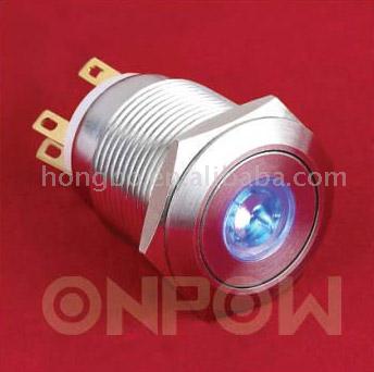  Anti-Vandal Pushbutton with Lamp (Illuminate, IP65, RoSH Compliant, VDE, UL