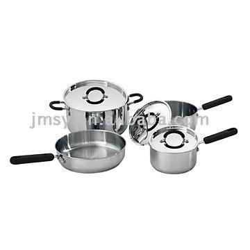 7pcs Black Silicone Cookware Set (7pcs силиконовая посуда Установить)