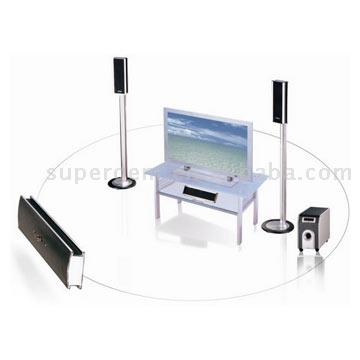  5.1 Wireless Home Theatre Speaker System (5.1 Wireless Heimkino-Lautsprechersystem)