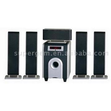  5.1 CH Home Theatre Speaker System (5.1-Kanal Heimkino-Lautsprechersystem)