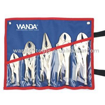  5pc Locking Grip Pliers (5pc Locking Grip Pinces)