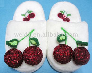  Ladies` Plush Slippers ( Ladies` Plush Slippers)