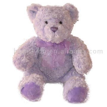 Purple Teddy Bear on Light Purple Teddy Bear   Light Purple Teddy Bear