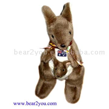  Plush Kangaroo (Plüsch Kangaroo)