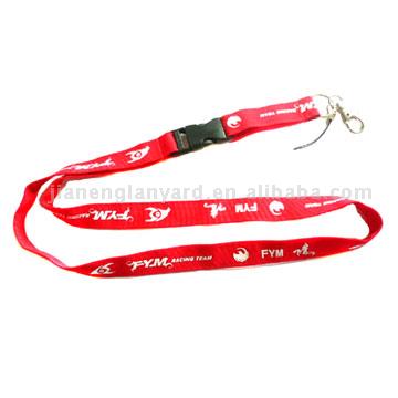  Screen-Printed Lanyard (Sérigraphié Lanyard)