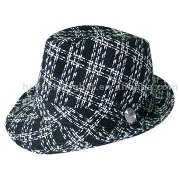  Rough Fabric Fedora / Trilby (Rough Tissu Fedora / Trilby)