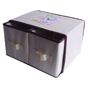  Two-Drawer Non-Woven Storage Box (Два ящика нетканых Storage Box)