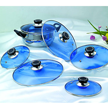  C-Type Blue Glass Lid ( C-Type Blue Glass Lid)
