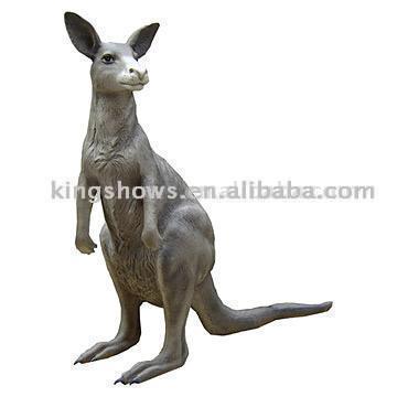  Kangaroo Sculpture (Kangaroo Skulptur)