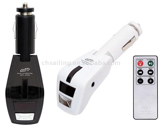  Car FM Transmitter & MP3 Player (FM Transmitter + MP3 Player)