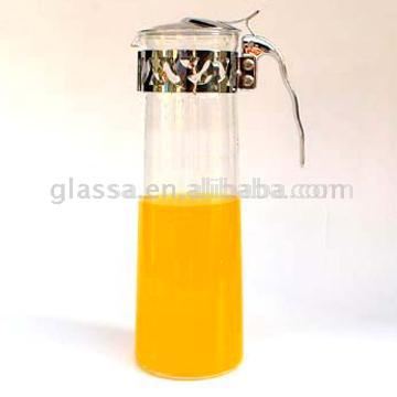  Stainless Steel and Glass Pitcher / Jug (Stainless Steel and Glass Pitcher / Jug)