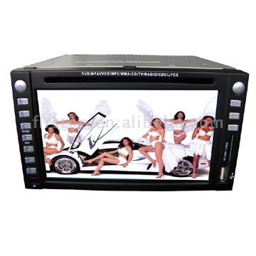  2 Din Car DVD Player with TV and Radio Functions (2 DIN автомобильный DVD-плеер с ТВ и радио функции)