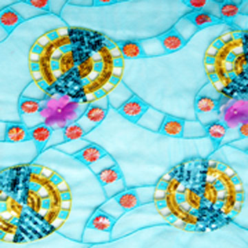  Organza and Satin Embroidery (Органзы и вышивкой атласная)