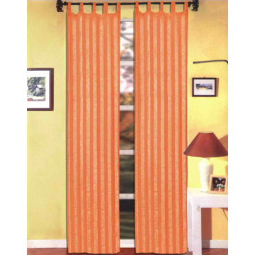  Crush Strip Voile Curtain ( Crush Strip Voile Curtain)