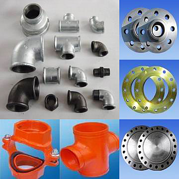  Flange and Malleable Iron Pipe Fittings (Brides et raccords de tuyauterie en fer malléable)