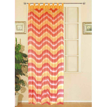 Printed Voile Curtain ( Printed Voile Curtain)