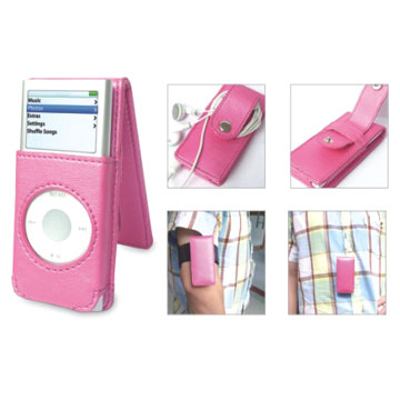  Leather Case for iPod Nano 2nd ( Leather Case for iPod Nano 2nd)