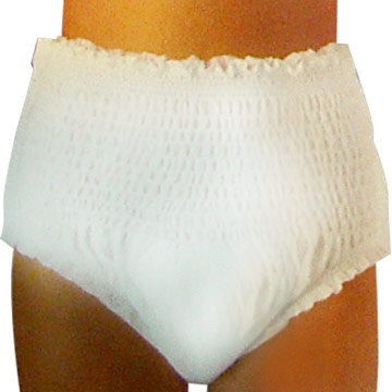  Pants Type Adult Incontinent Diaper (Pantalons Type couches pour incontinence pour adultes)