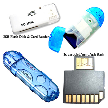 Card Reader & 3C Card (Card Reader & 3C Card)