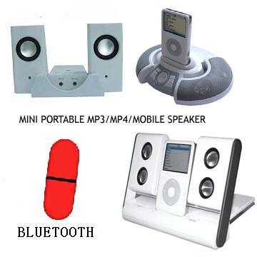 Portable Mini Speaker & Bluetooth Dongle (Portable Mini Speaker & Bluetooth Dongle)