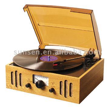  Wooden Turntables with CD Player ( Wooden Turntables with CD Player)