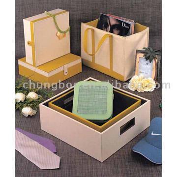 Canvas Fabric Boxes