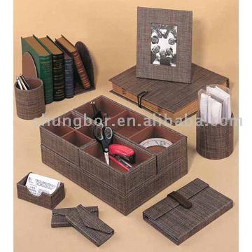 Woven Tweed Stationery Boxes ( Woven Tweed Stationery Boxes)
