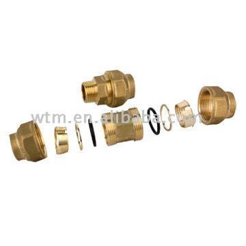  Brass Coupling (Messing)