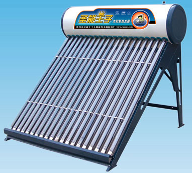  Solar Water Heater with Glass Vacuum Tubes (Chauffe-eau solaire à tubes en verre sous vide)