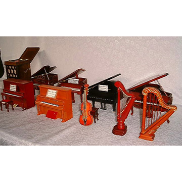  Mini Wooden Musical Instrument (Деревянный мини музыкальный инструмент)