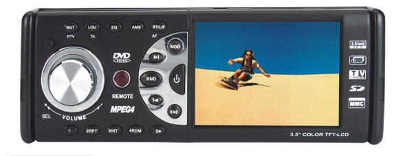  Car DVD Player with 3.5" Screen (Car Lecteur DVD avec écran de 3,5 pouces)