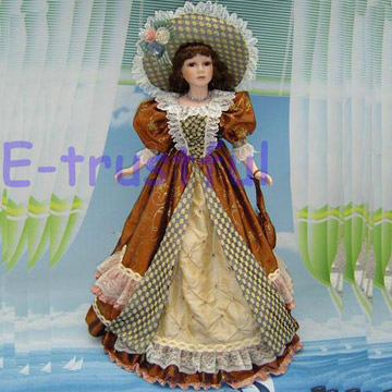  36" Ceramic Doll ( 36" Ceramic Doll)