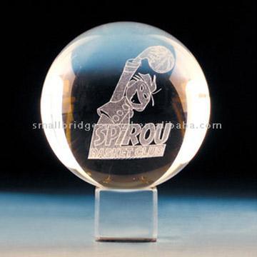  3d lasre Crystal Ball ( 3d lasre Crystal Ball)