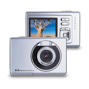 2.0" Colour Display And 6.6 Mega Pixels Digital Still Camera (2.0 "Colour Display et 6.6 Mega Pixels Digital Still Camera)